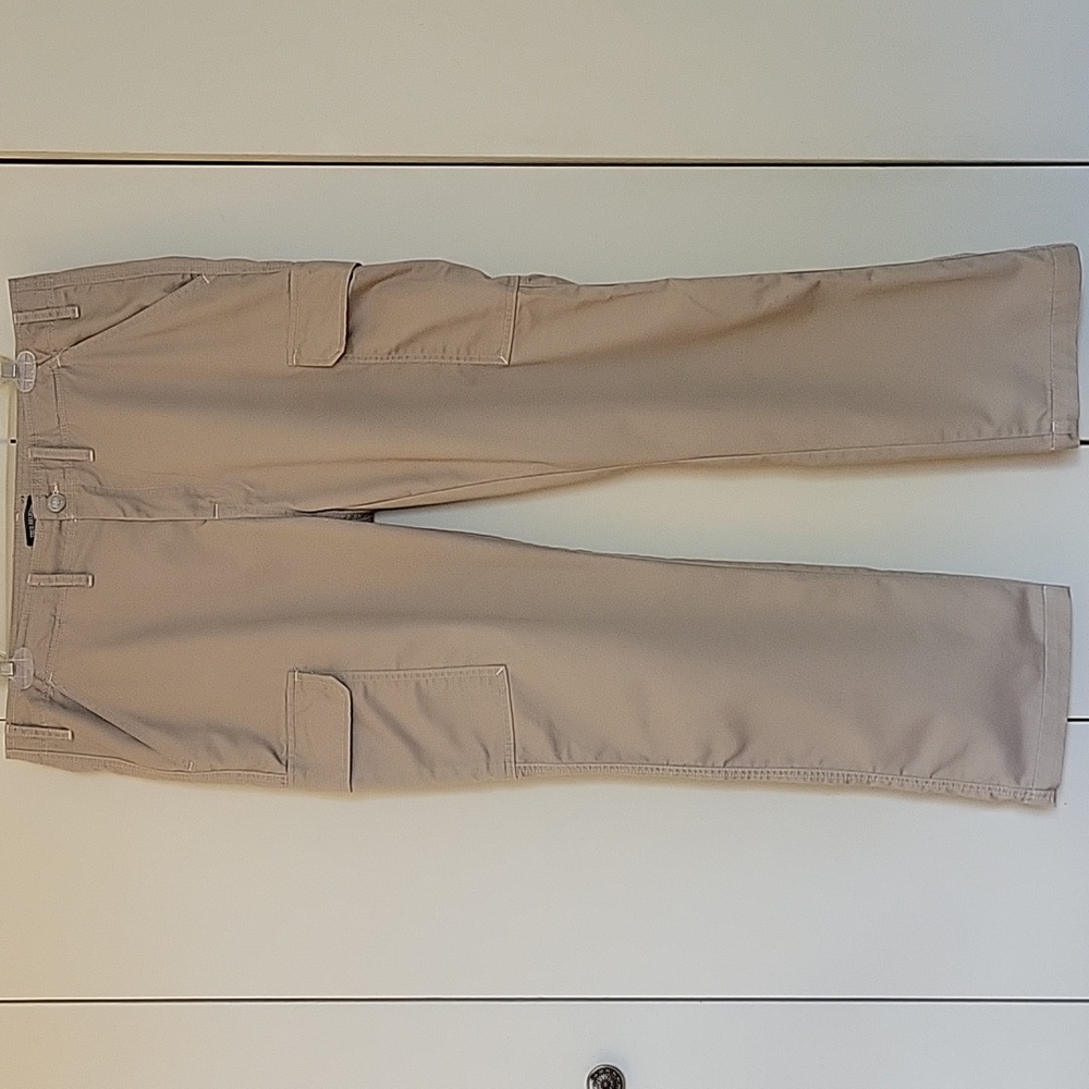 True Religion Men's Beige Cargo Pants